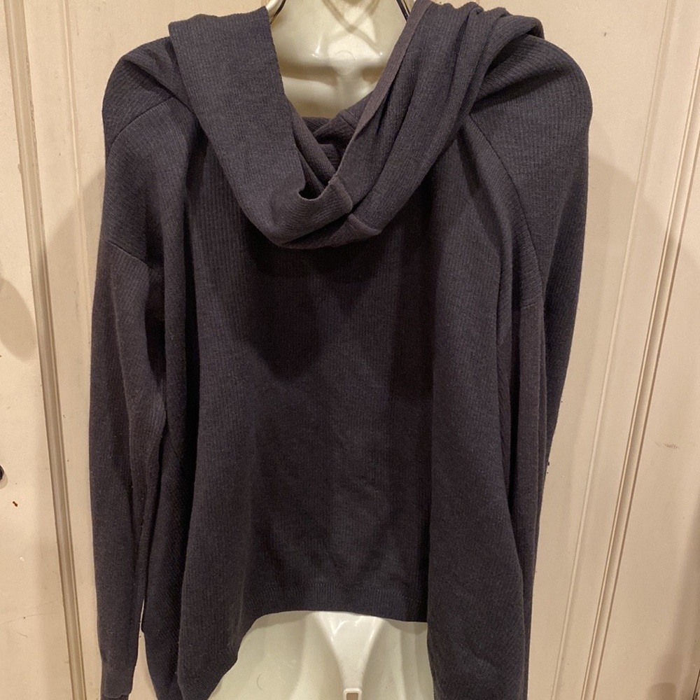 Lululemon Knit Soft Jacket With Collared Hoodie C… - image 2